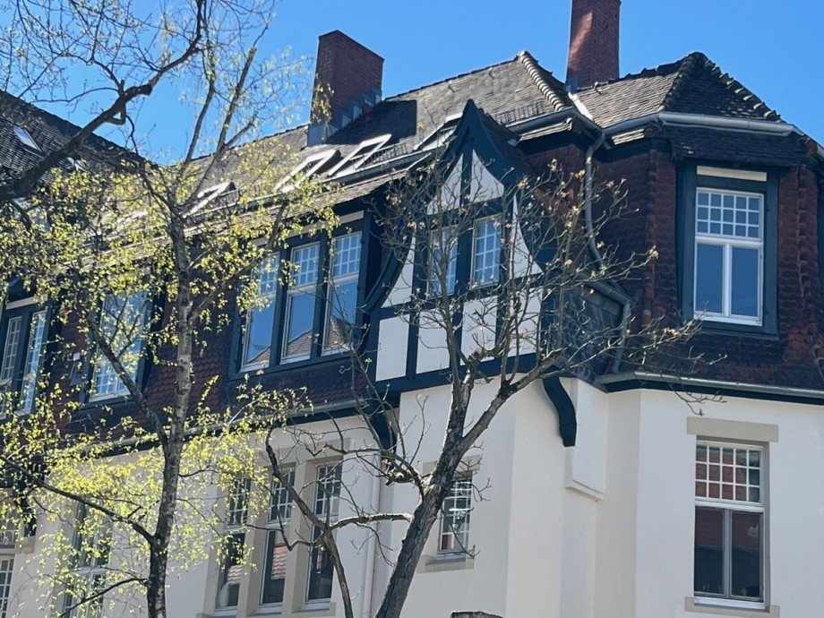 Stra�enansicht Etagenwohnung Karlsruhe