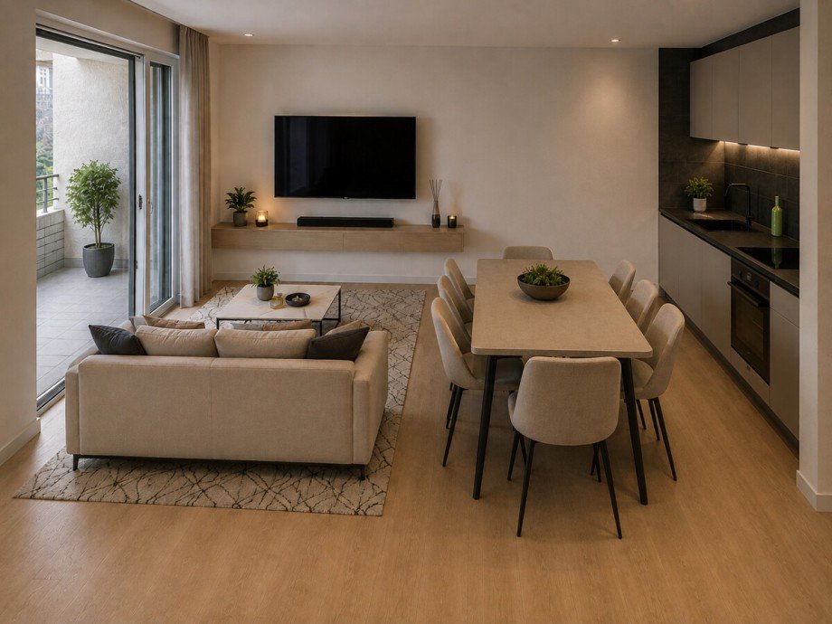KI Visualisierung Erdgeschosswohnung Keltern / Ellmendingen