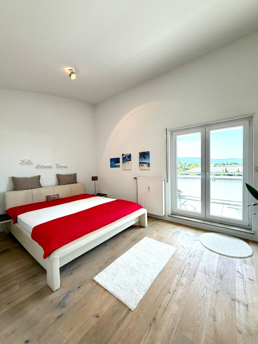 Privater R�ckzugsort im Obergeschoss Penthousewohnung Ettlingen