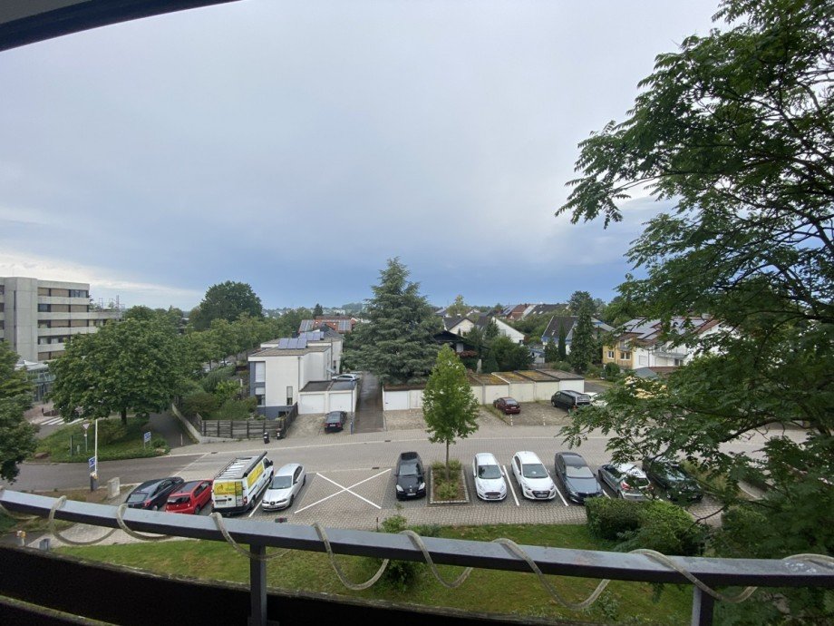 Balkonaussicht Etagenwohnung Waldbronn