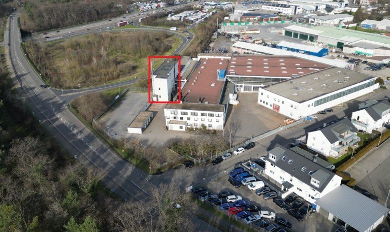 Au�enansicht Forst B�rofl�che *Provisionsfrei* - Gestalten Sie Ihre B�ror�ume selbst! An der A5 im Gewerbegebiet in Forst.