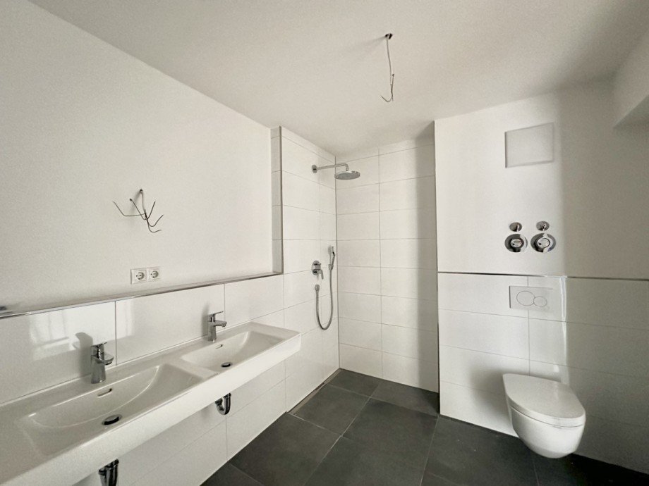 Badezimmer Maisonettewohnung Kieselbronn