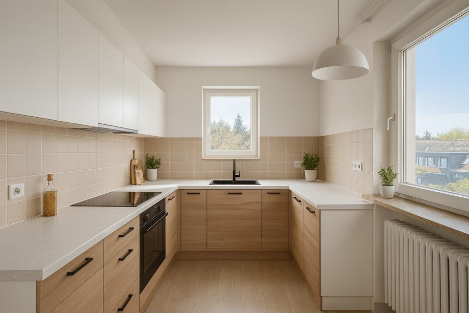 Visualisierung K�che Etagenwohnung Ettlingen