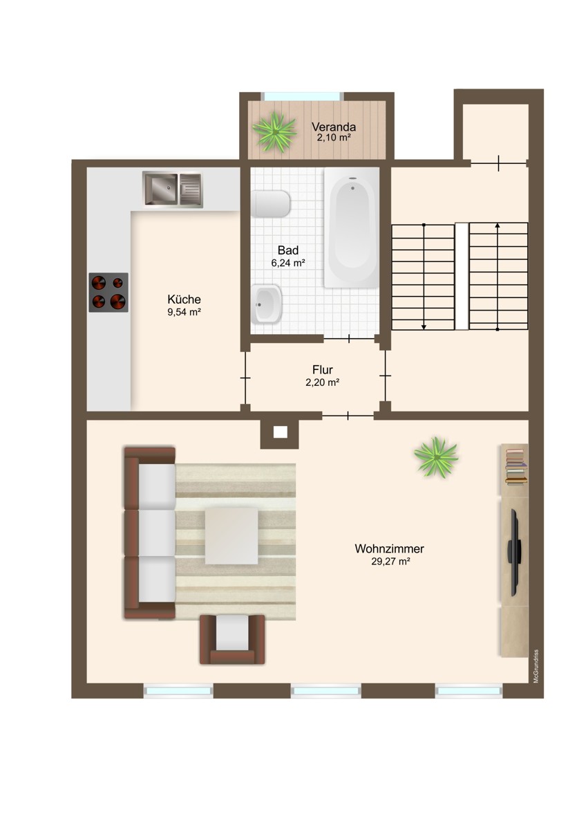 2.OG Mehrfamilienhaus Pforzheim