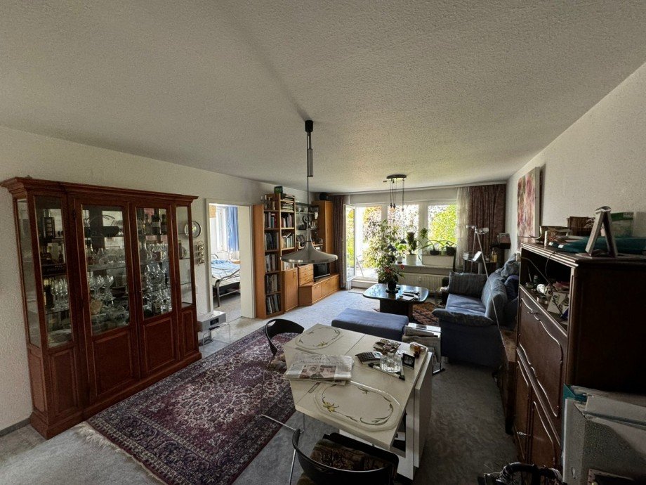 Wohnzimmer Etagenwohnung Ettlingen
