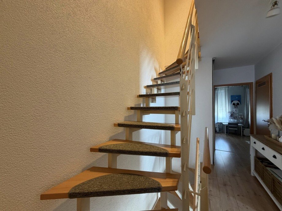 Treppenaufgang Doppelhaush�lfte Durmersheim