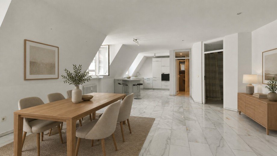Ess- / K�chenbereich (KI-Visualisierung) Maisonettewohnung Ettlingen