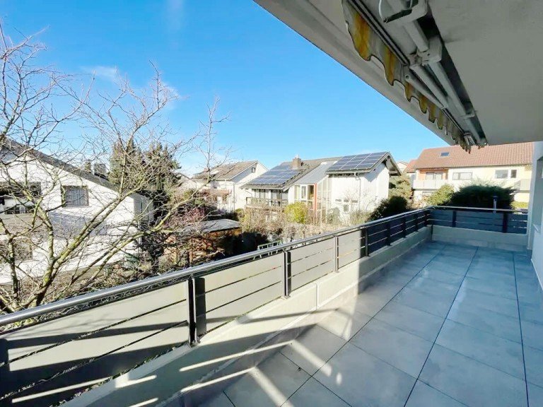 Balkon Waldbronn / Reichenbach Etagenwohnung Wohnen mit top Anbindung nach Karlsruhe und Pforzheim.