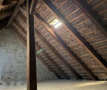 Dachboden Entwicklungsf�higes 3-Familienwohnhaus in begehrter Ettlinger Lage!