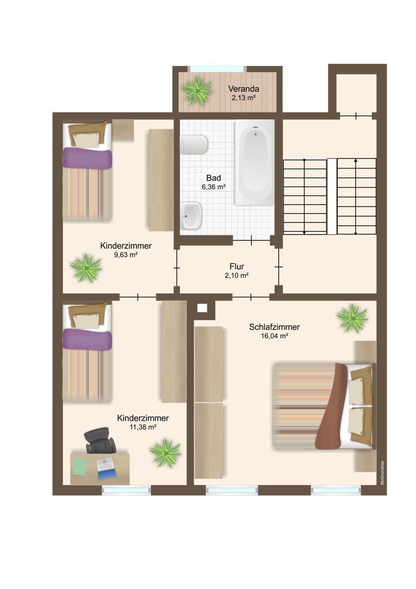 1.OG Mehrfamilienhaus Pforzheim
