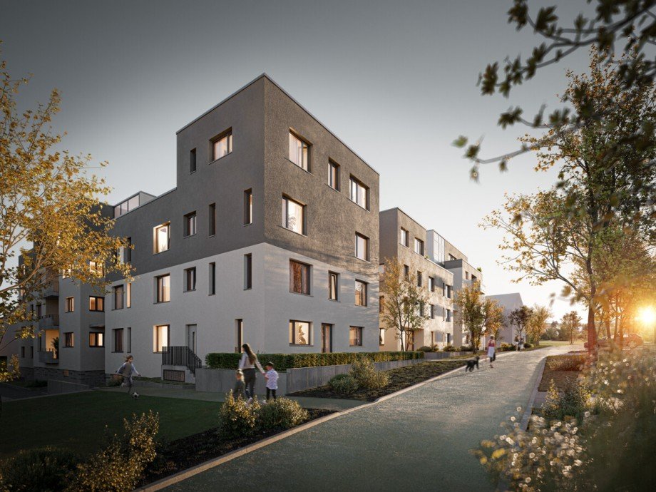 Seitenansicht Erdgeschosswohnung Birkenfeld