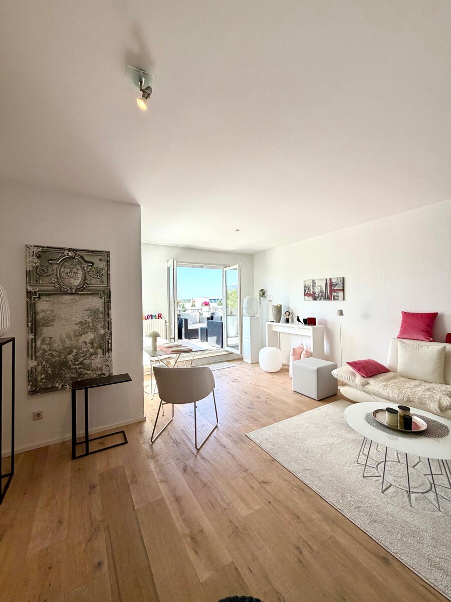 Wohnen mit Stil (KI-Visualisierung) Penthousewohnung Ettlingen
