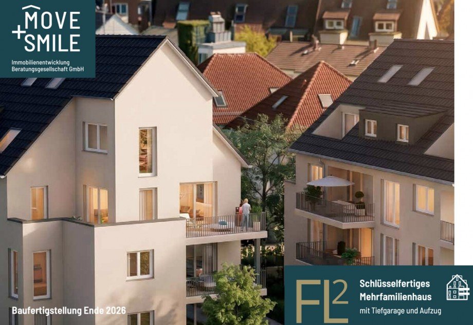 KI-Visualisierung Etagenwohnung Stuttgart / Feuerbach