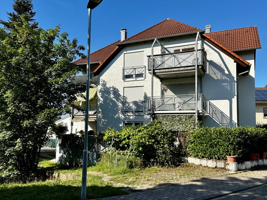 R�ckansicht Erdgeschosswohnung Durmersheim