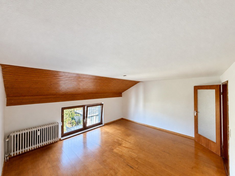 Schlafzimmer Dachgeschosswohnung Ettlingen
