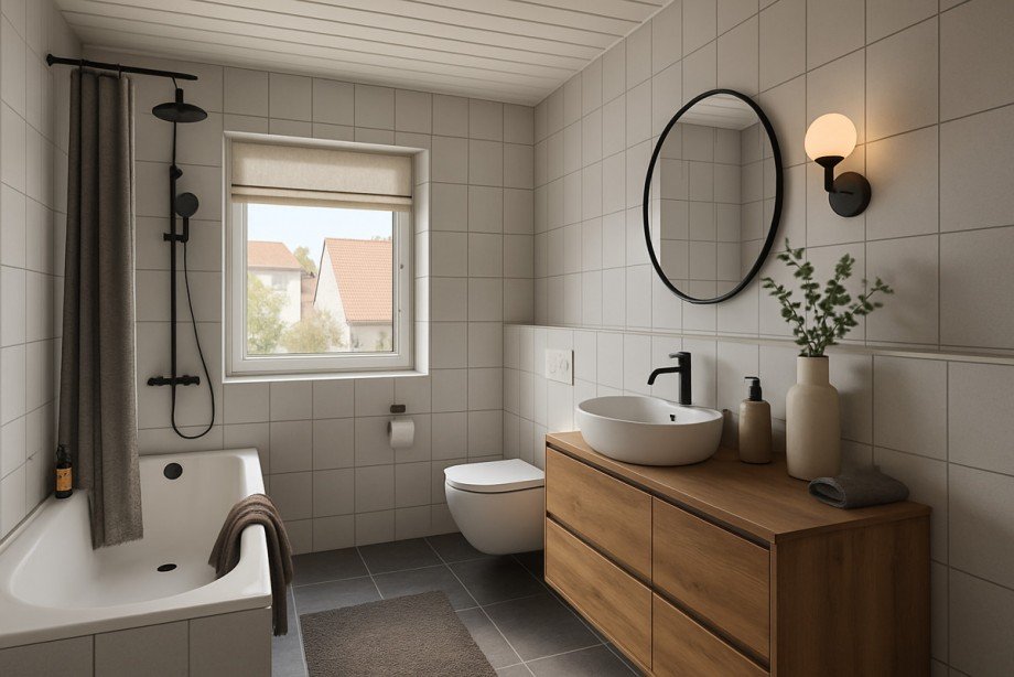 Visualisierung Bad Etagenwohnung Bad Herrenalb-Neusatz