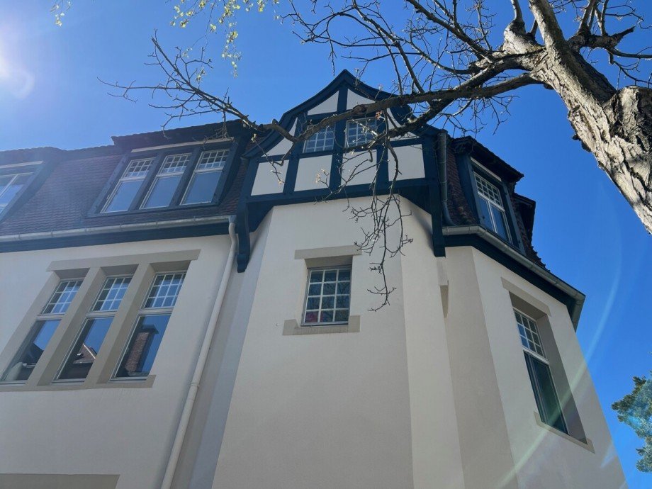 Seitenansicht Etagenwohnung Karlsruhe