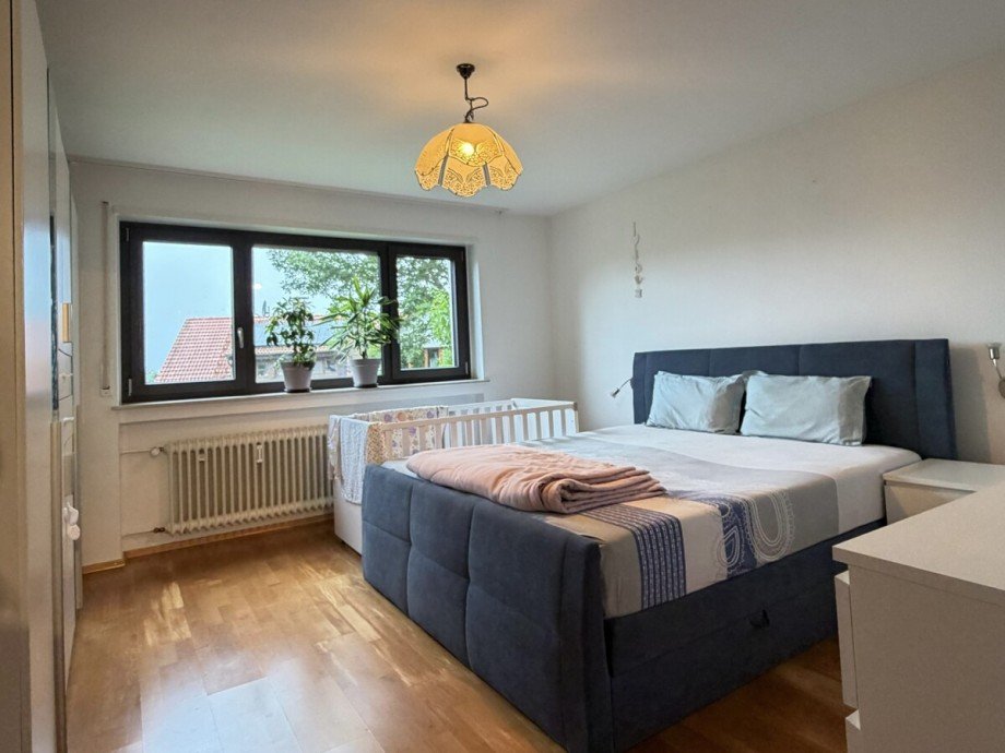 Schlafzimmer Gartenwohnung Mehrfamilienhaus Malsch