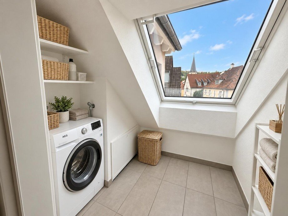 KI-Visualisierung Dachgeschosswohnung Karlsruhe