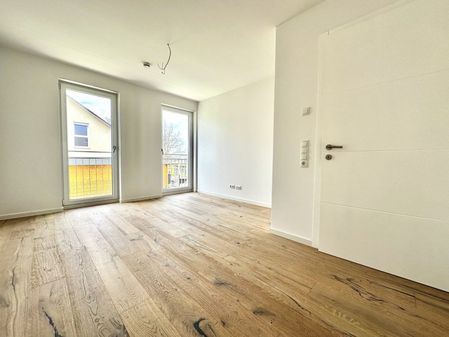 Schlafzimmer 2 Dachgeschosswohnung Kieselbronn