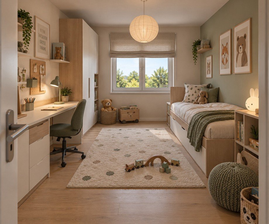 KI-Visualisierung Dachgeschosswohnung Keltern / Ellmendingen