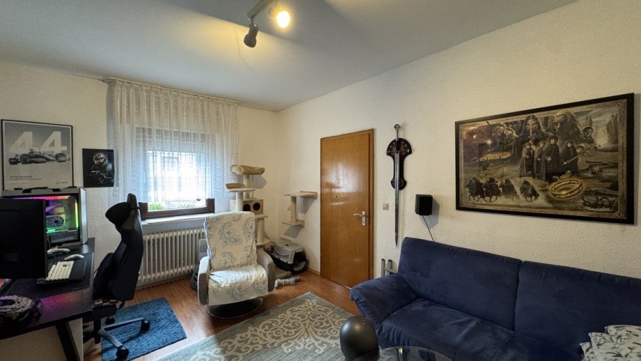 Wohnzimmer / B�ro EG Doppelhaush�lfte Waldbronn / Reichenbach