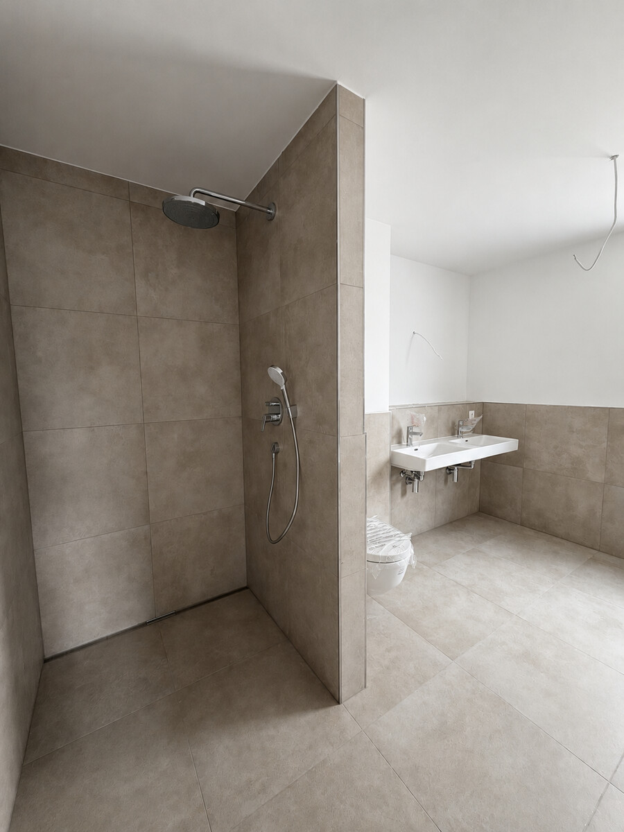 Badezimmer Etagenwohnung Kieselbronn