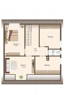 DG Charmantes Zweifamilienhaus mit gro�em Potenzial in Ettlingen-West