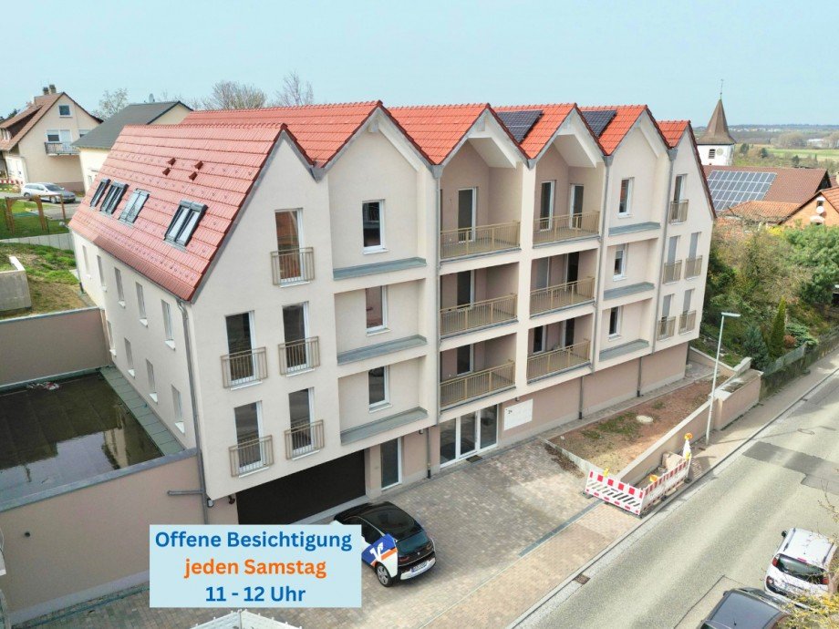 Offene Besichtigung, jeden Samstag Erdgeschosswohnung Kieselbronn