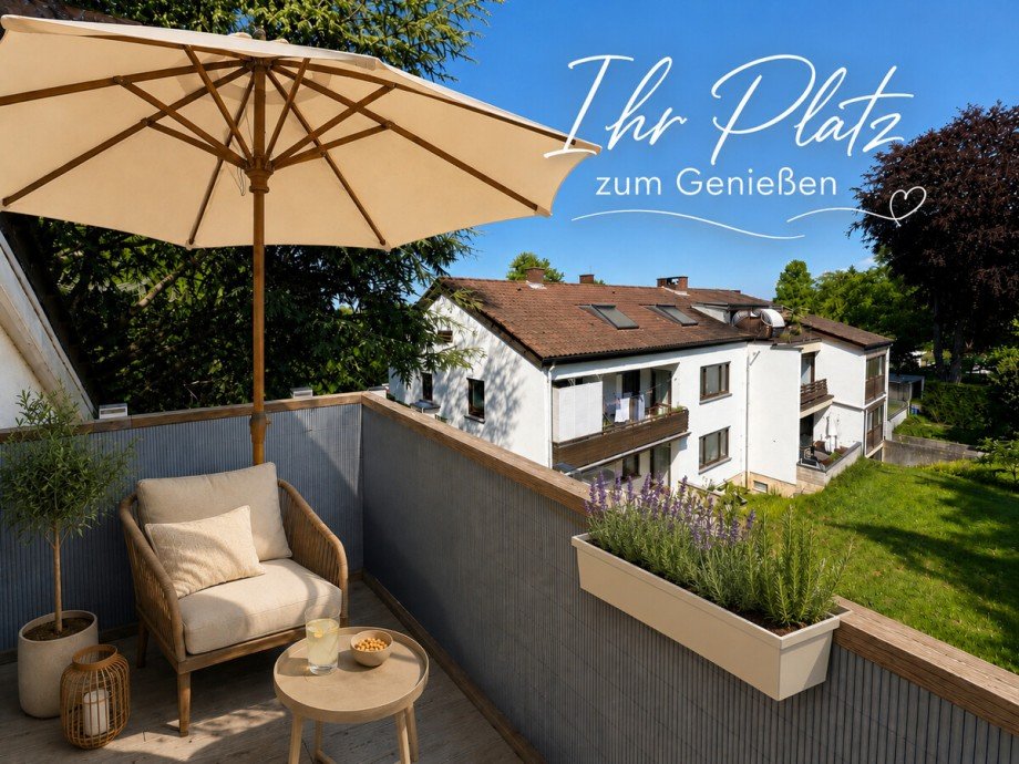 Balkon Etagenwohnung Karlsruhe