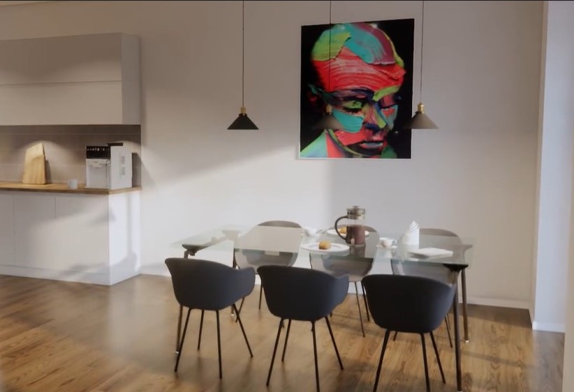 Beispiel K�che Etagenwohnung Ettlingen-Spessart