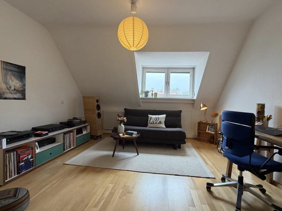 Arbeitszimmer Dachgeschosswohnung Ettlingen