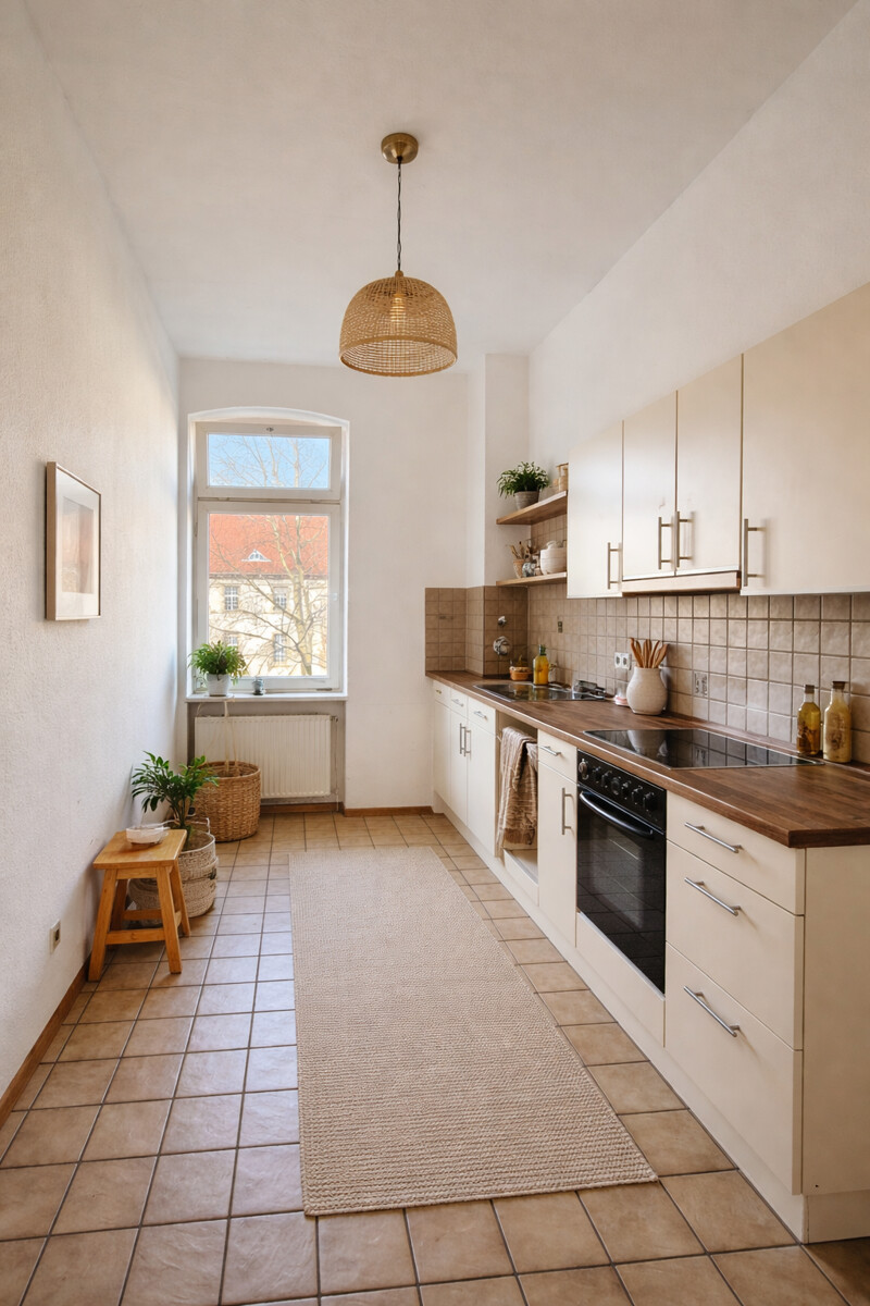 K�che m�bliert Etagenwohnung Karlsruhe