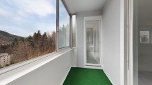 Balkon Erholsame Drei-Zimmer-Wohnung im Kurort Bad Herrenalb mit herrlichem Panoramablick