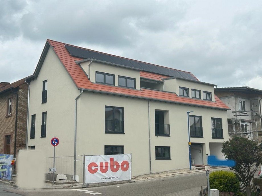 aktuelles Baustellenfoto Dachgeschosswohnung Waldbronn