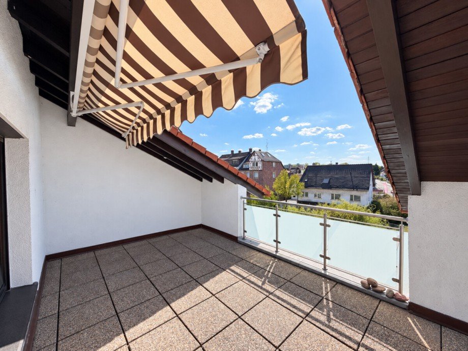 Loggia Dachgeschosswohnung Ettlingen