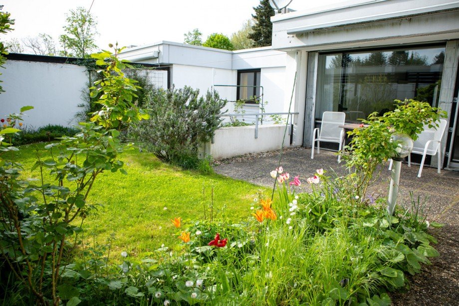 Garten Reihenmittelhaus Karlsruhe