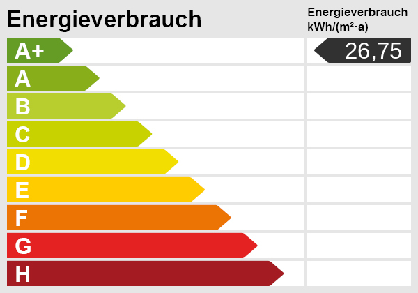 Energieskala Einfamilienhaus Dobel