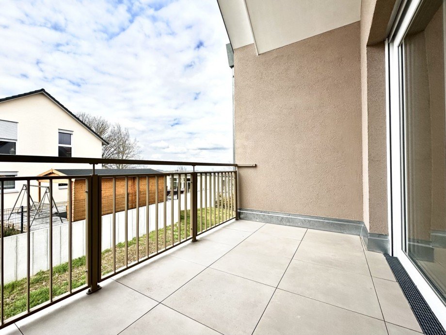 Loggia 2 Dachgeschosswohnung Kieselbronn