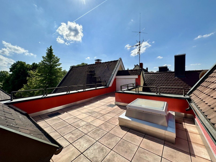 Dachterrasse Maisonettewohnung Ettlingen