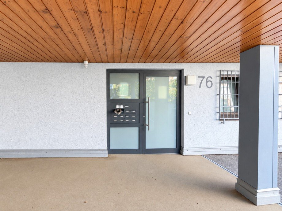 Hauseingang Dachgeschosswohnung Ettlingen
