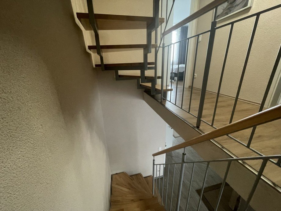 Treppenabgang Reihenendhaus Rheinstetten / Forchheim