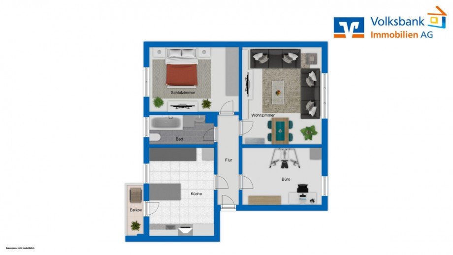 Grundriss Etagenwohnung Ettlingen