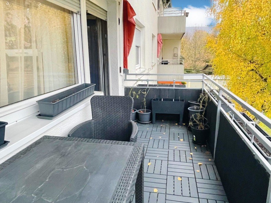 Balkon Etagenwohnung Ettlingen