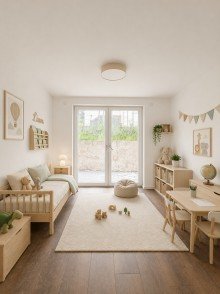 KI-Visualisierung Frei ab sofort - stillvolle Maisonettewohnung im Erdgeschoss (Haus im Haus)