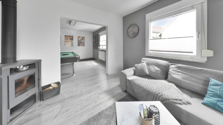 Wohnzimmer EG Einfamilienhaus Durmersheim