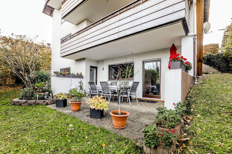 Terrasse Erdgeschosswohnung Ettlingen