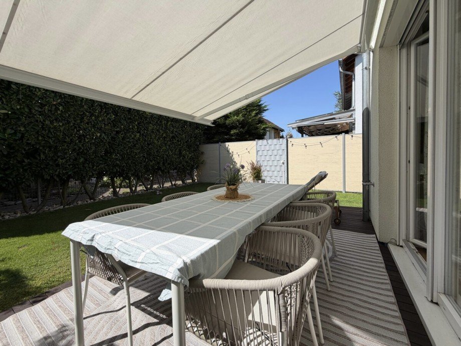 Terrasse Doppelhaush�lfte Durmersheim