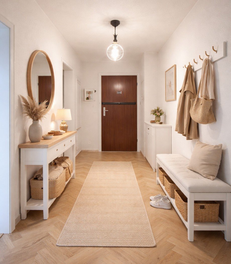 Visualisierung Diele Etagenwohnung Ettlingen