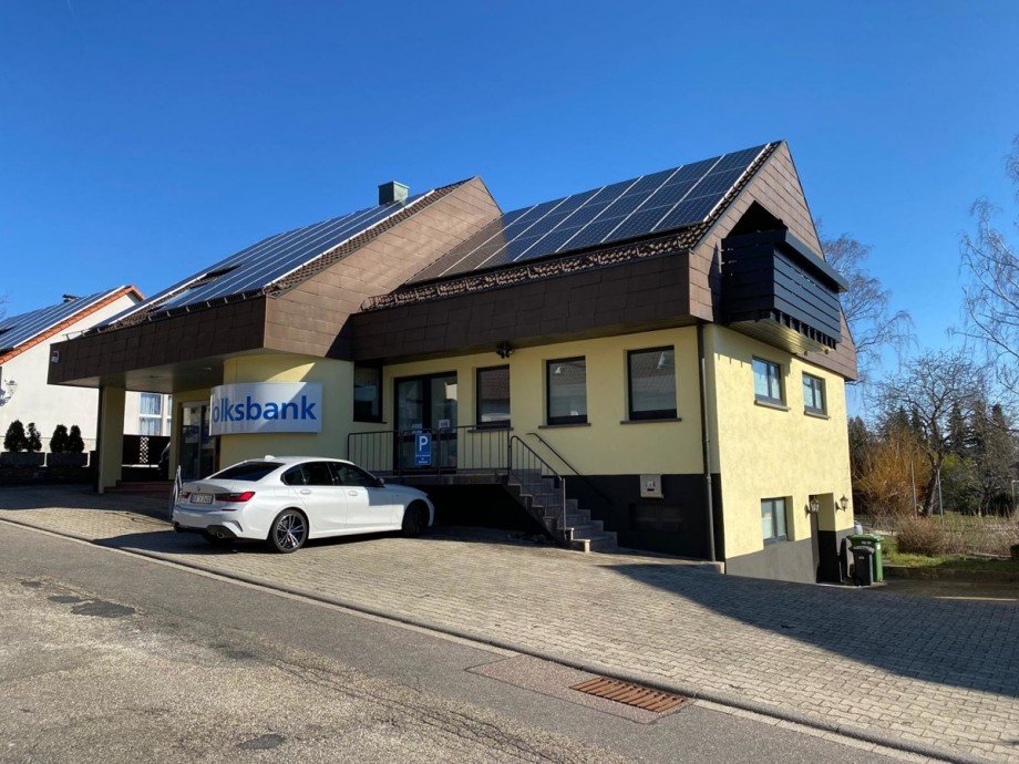 Stra�enansicht Maisonettewohnung Malsch